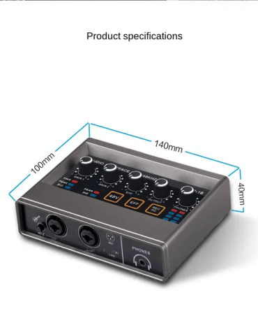 Q-16 Studio Recording Sound Card