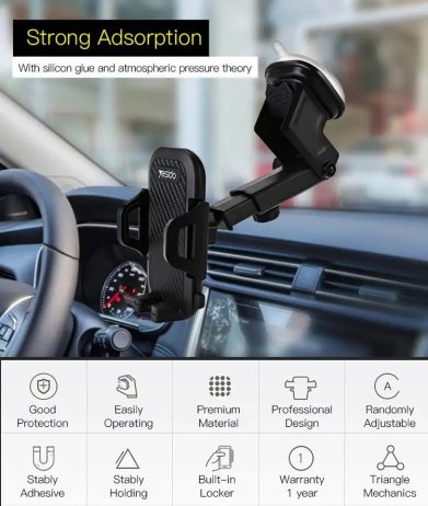 Mobile car phone holder