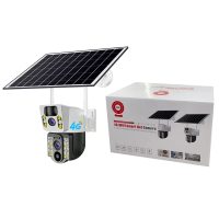 Solar  dual lens 4g WiFi camera