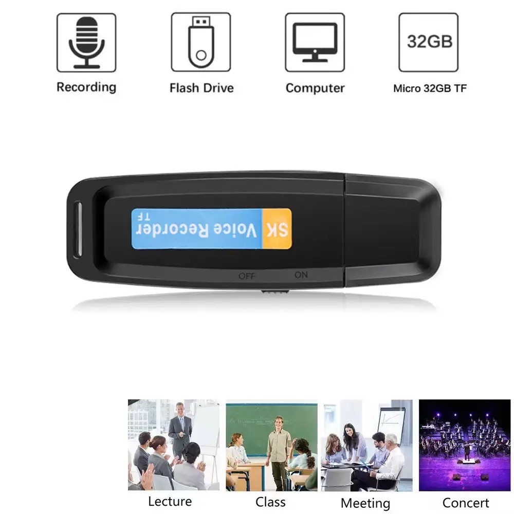 Secretly sound recorder