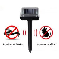 Ultrasonic snake and worms repellent