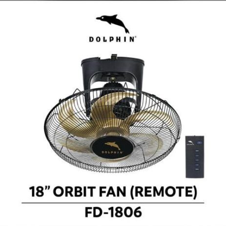 Dolphin orbit wall fan