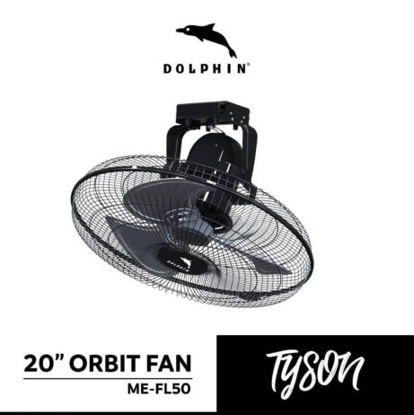 Dolphin orbit wall fan