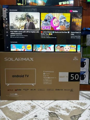 Solarmax 50 inches flameless smart tv