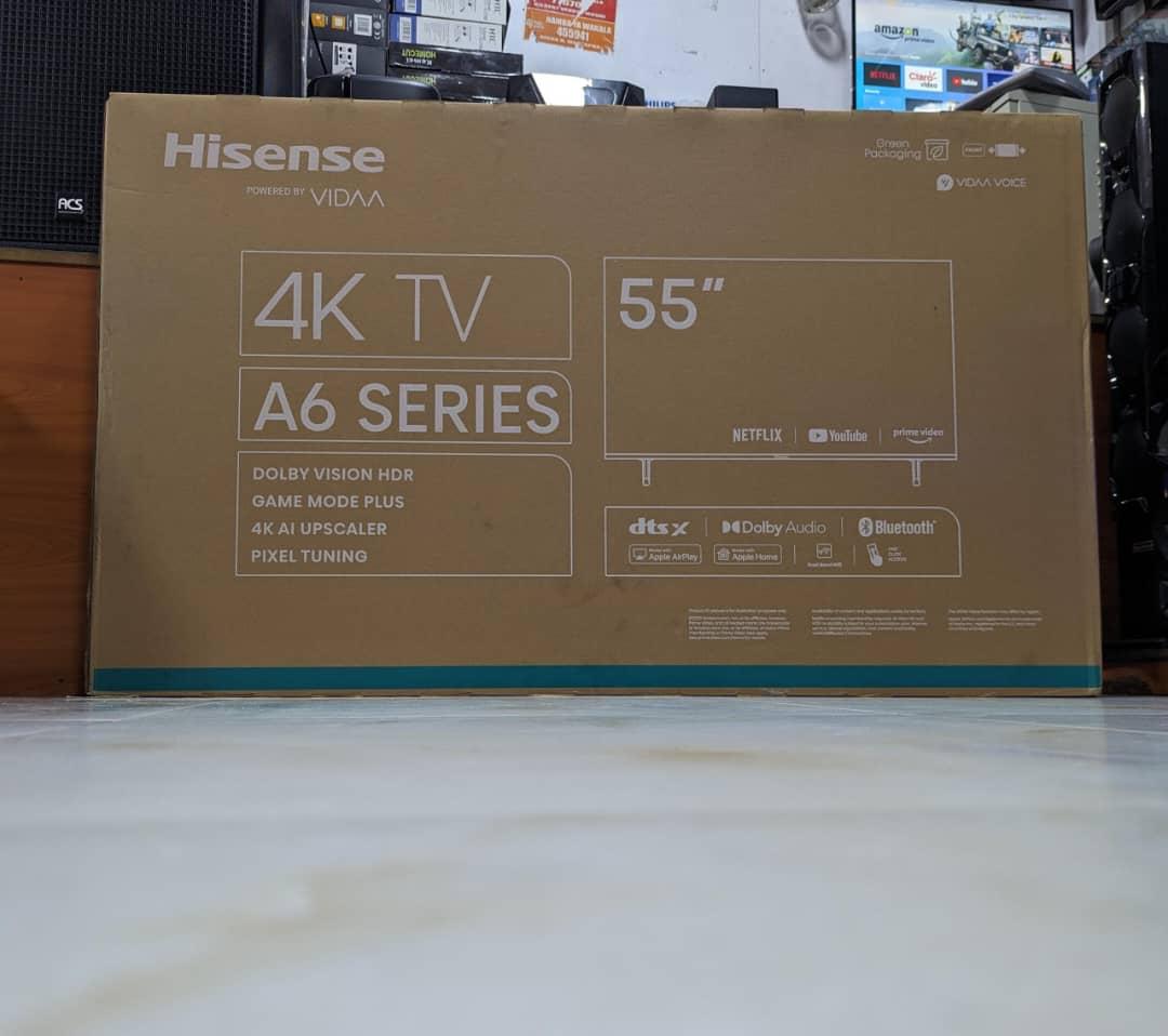 Hisense 4k 55inches smart TV