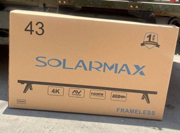 Solarmax 43 inches  smart tv