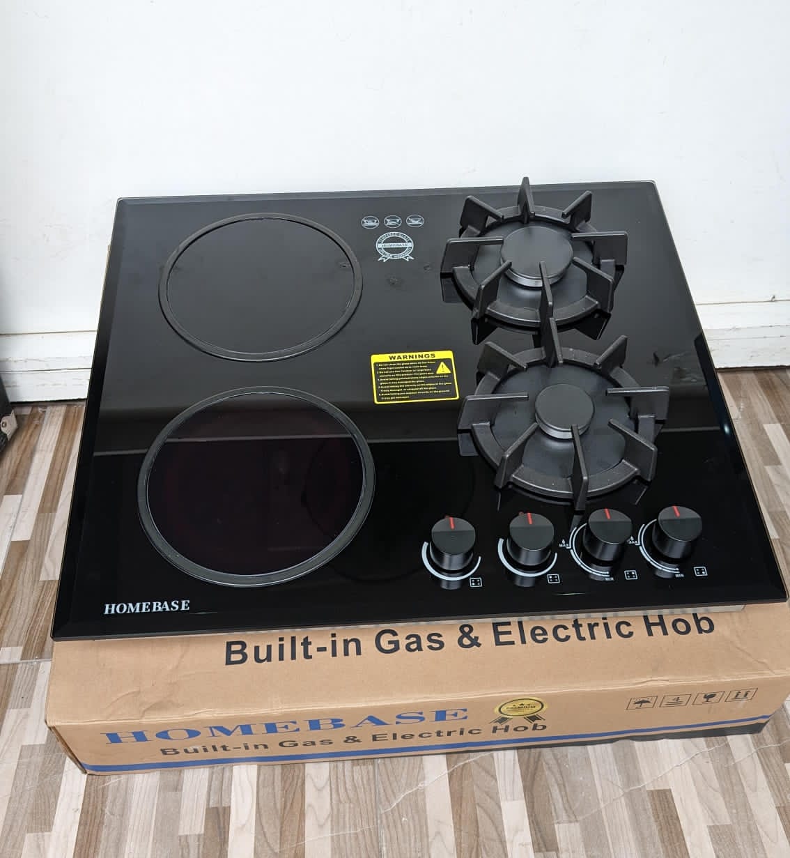 Homebase cooktop Electric and gas cooker