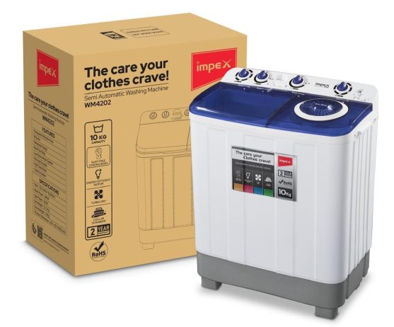 Impex washing machine 10kg