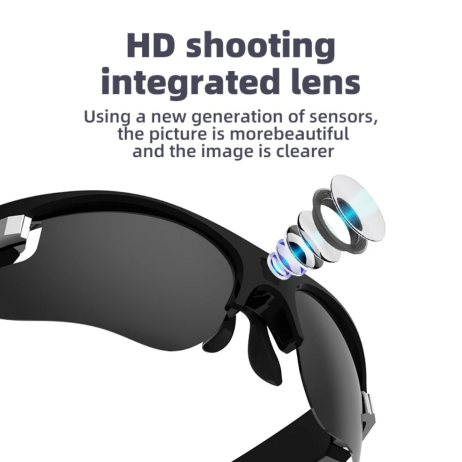 Sunglasses with hidden camera