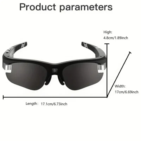 Sunglasses with hidden camera