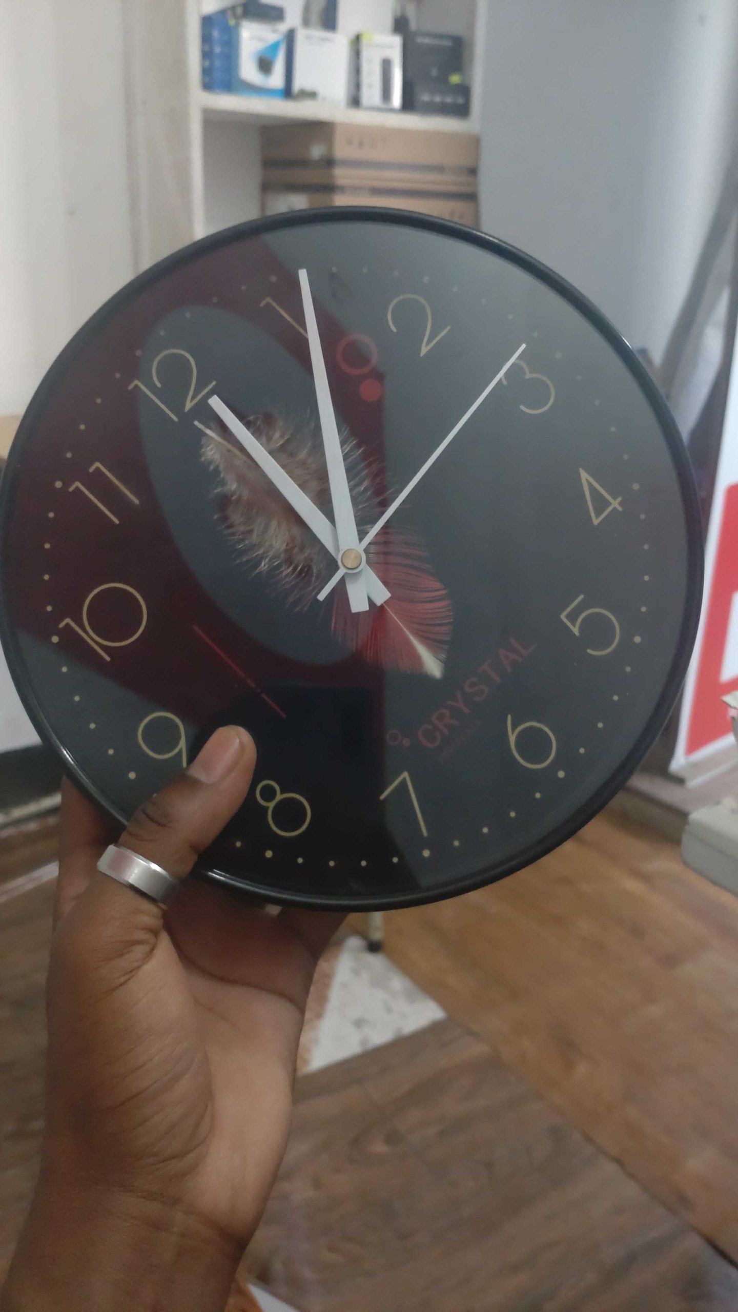 hidden camera on wall watch