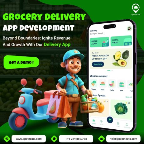 AI-Powered Grocery Delivery App With SpotnEats