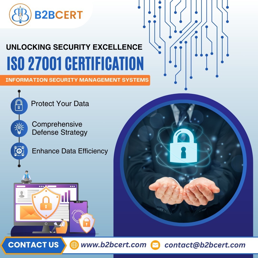 Get ISO 27001 Certification in Bangalore with B2Bcert!