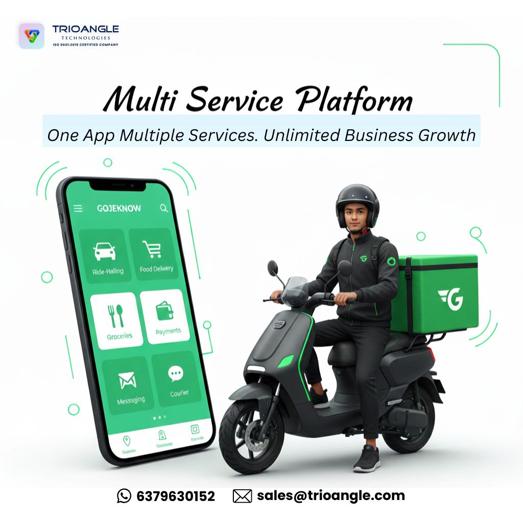 Gojek Clone: One App. Multiple Services. Unlimited Business Growth