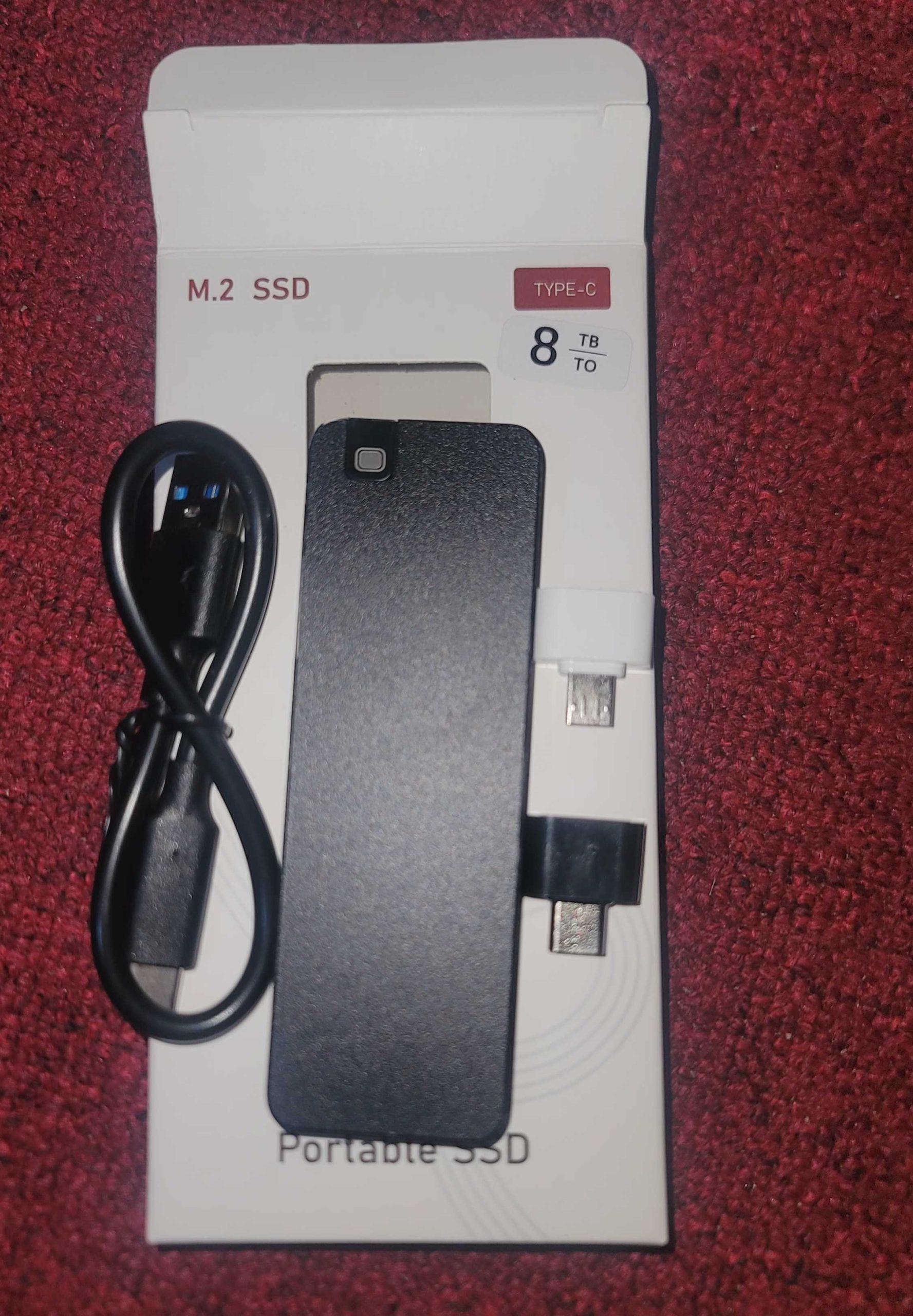 SSD EXTERNAL STORAGE 8TB ORIGINAL